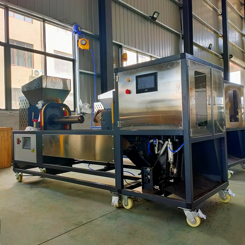 香菇平菇程控回旋装袋机自动扎口机食用菌菌袋装扎一体机上料提升机