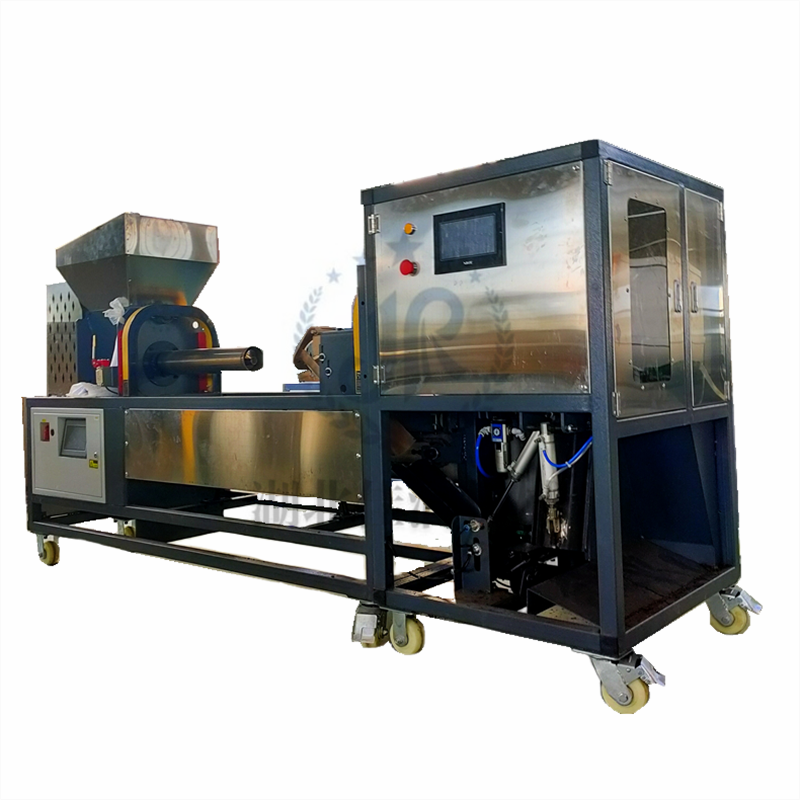 程控回旋装袋机香菇平菇木耳伺服装袋机扎口机不锈钢机身感应光幕