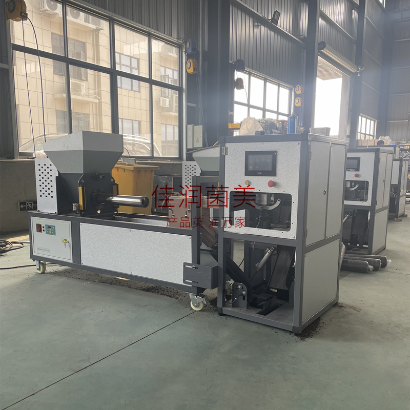 香菇平菇装扎一体机食用菌羊肚菌装袋扎口机程控回旋抱筒装袋机