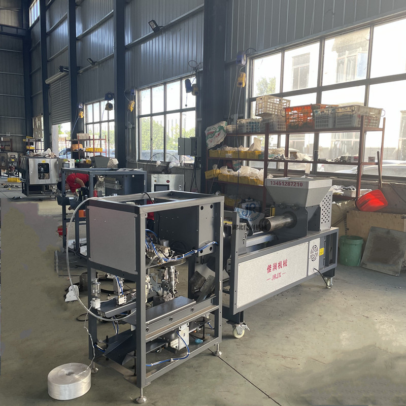 程控装袋机自动扎绳机食用菌平菇菌棒营养袋活口系绳机菌料提升机